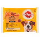 Pedigree alutasak Multipack Adult Marha+Nyúl,Pulyka+Répa 4x100g