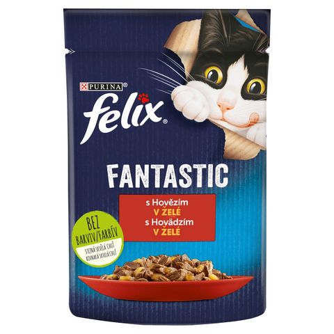 Felix Fantastic Beef Pouch in Jelly | 85 g