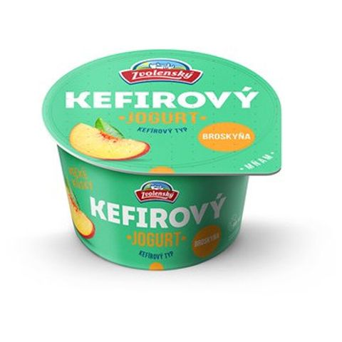 Zvolenský Kefir yogurt Peach | 150 g