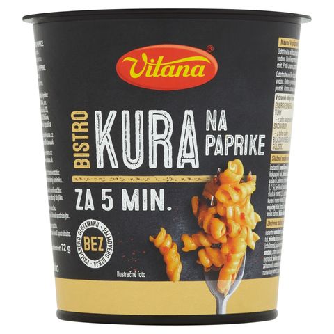 Vitana Bistro Kuře na paprice | 72 g