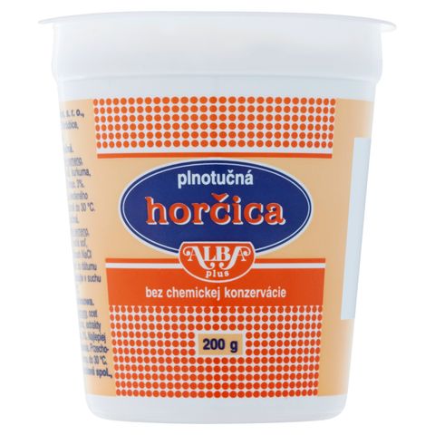 Alba Hořčice plnotučná | 200 g