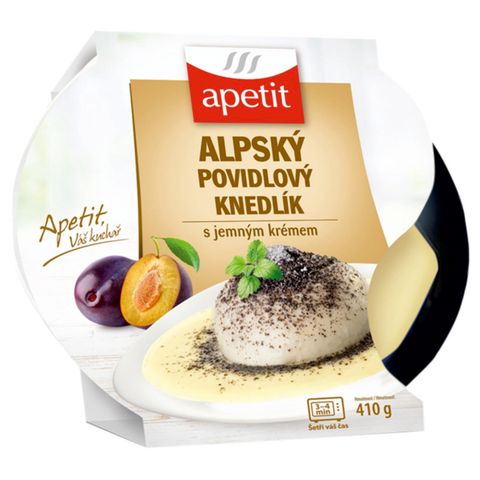 Apetit Alpský povidlový knedlík s jemným krémem | 410 g
