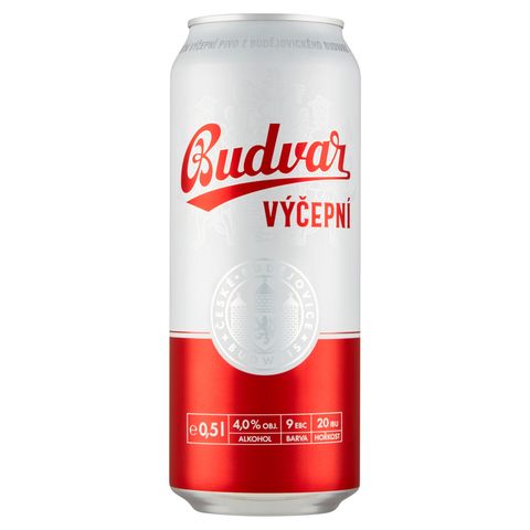 Budvar Pale Draft Beer Can | 500 ml