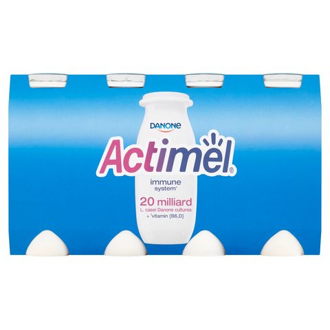 Actimel Bílý slazený probiotick ý jogurtový nápoj | 8 x 100 g