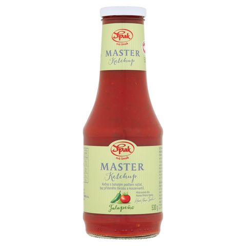 Spak Kečup master jalapeňo | 530 g