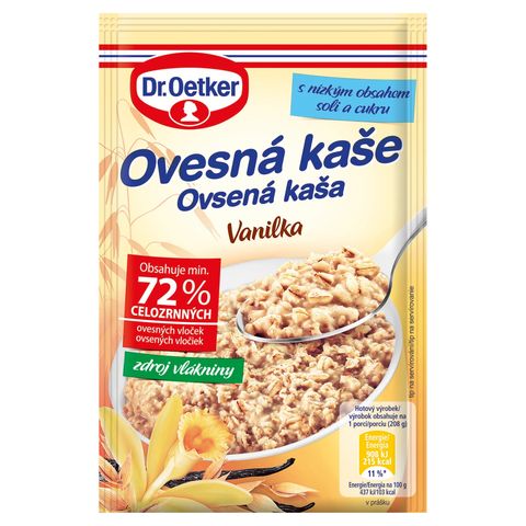 Dr. Oetker Vanilková ovesná kaše | 58 g