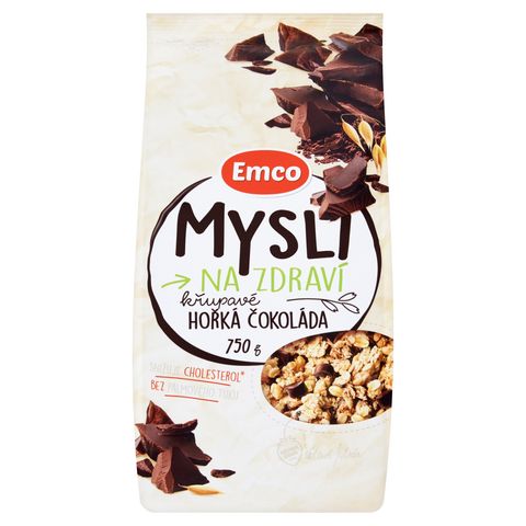 Emco Mysli na Zdraví Dark chocolate | 750 g