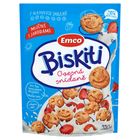 Emco Biskiti Mléčné ovsené sušenky s jahodami | 350 g