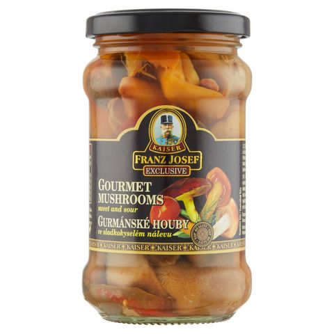 Franz Josef Kaiser Gurmánské houby ve sladkokyselém nálevu | 280 g