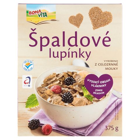 Bonavita Špaldové lupínky | 375 g