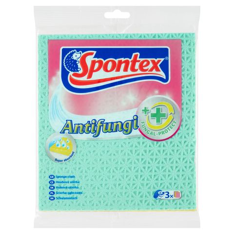 Spontex Antifungi Houbová utěrka | 3 kusy