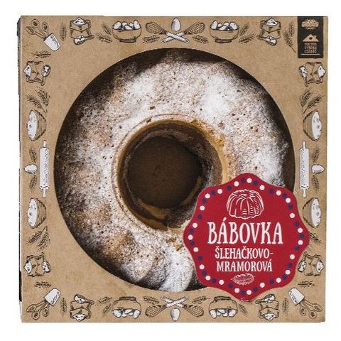 Globus Bábovka šlehačková mramorová balená | 740 g