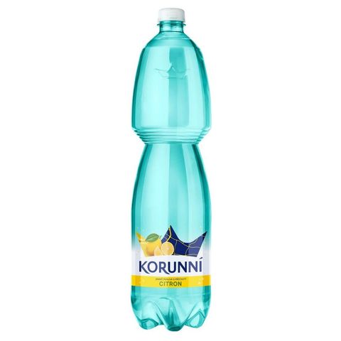 Korunní Lemon Lightly Sparkling Water | 1.5 l