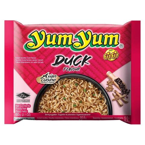Yum Yum Instantní nudlová polévka s kachní příchutí | 60 g