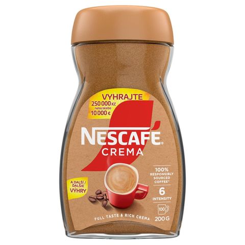 Nescafé Classic Crema instantní káva | 200 g