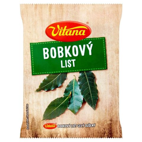 Vitana Bobkový list celý sušený | 3 g