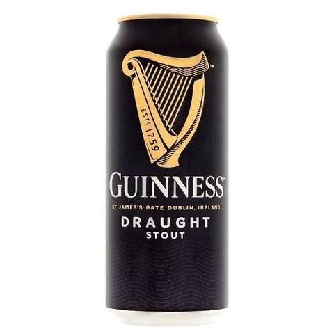 Guinness Stout Draught Dark Beer | 440 ml