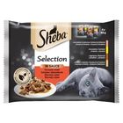 Sheba Selection Šťavnatý výběr kapsičky pro kočky | 4 x 85 g