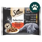 Sheba Selection Šťavnatý výběr kapsičky pro kočky | 4 x 85 g