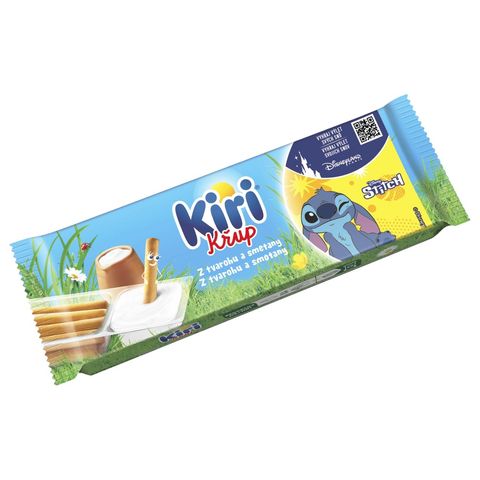 Kiri Křup processed cheese made from cottage cheese and cream | 35 g