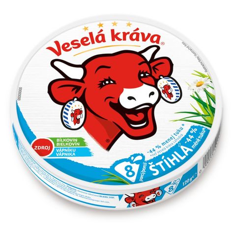 Veselá Kráva Tavený sýr | 8 x 15 g
