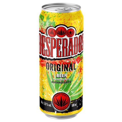 Desperados with Tequila Flavour Beer | 500 ml