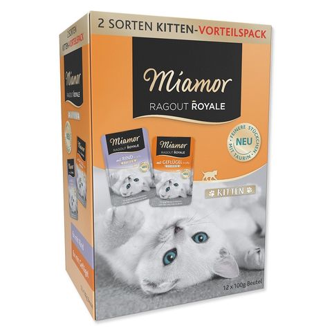 Miamor Ragout Royale Kitten Jelly Pouch Multipack | 12 x 100 g