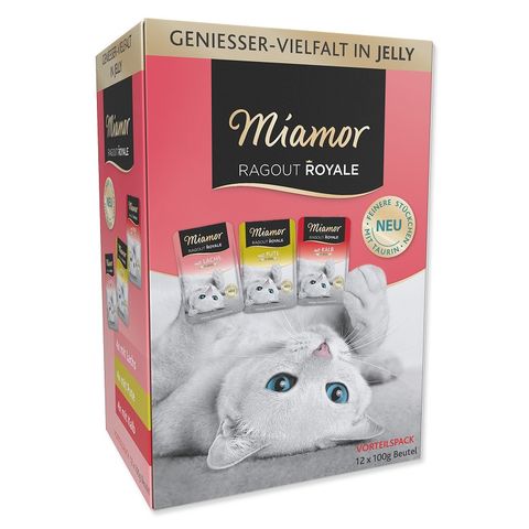 Miamor Ragout Royale Adult Jelly Pouch Multipack | 12 x 100 g