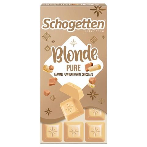 Schogetten Bílá čokoláda s karamelem | 100 g