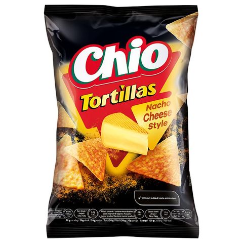Chio Nacho Cheese Tortilla Chips | 110 g