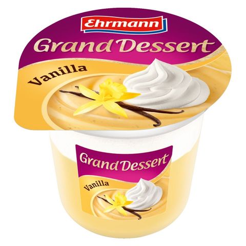 Ehrmann Grand Dessert puding habbal vanília 190 g