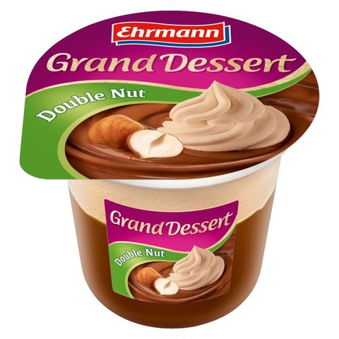 Ehrmann Grand Dessert pudding with cream double nut 190 g