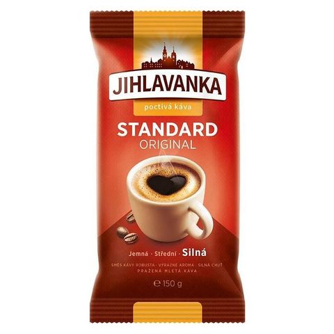 Jihlavanka Standard original pražená mletá káva | 150 g