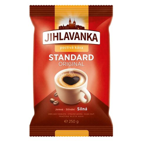 Jihlavanka Standard Original pražená mletá káva | 250 g