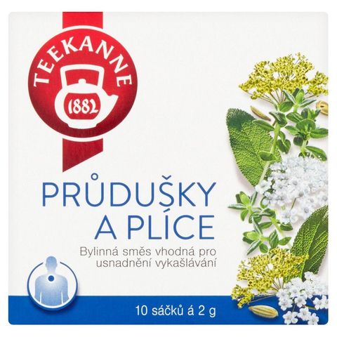 Teekanne Průdušky a plíce Bylinný čaj | 10 x 2 g