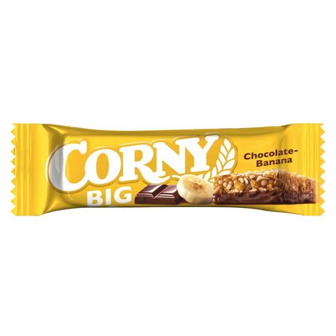 Corny Big Čokoládovo banánová cereální tyčinka | 50 g