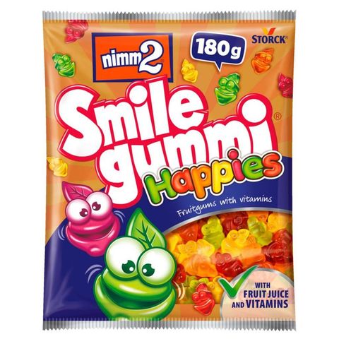 Storck Nimm2 Smilegummi Jelly Candies Happies | 180 g