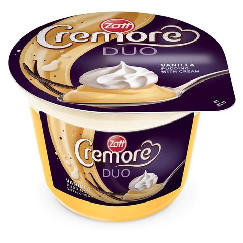 Zott Cremore Duo vanilkový | 190 g