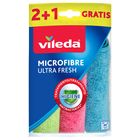 Vileda Ultra Fresh ubrousky z mikrovlákna | 3 kusy