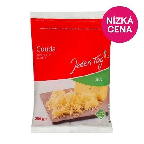 Jeden Tag Strouhaná gouda | 250 g