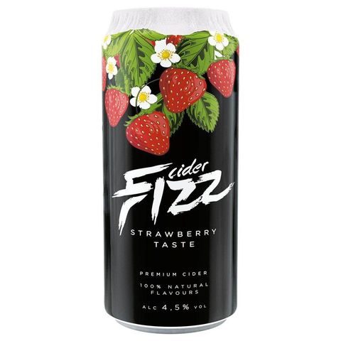 FIZZ Strawberry cider tray | 500 ml