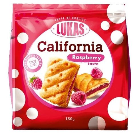 LKS California Sušenky s malinovou příchutí | 150 g
