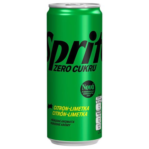 Sprite Zero citron a limetka | 330 ml