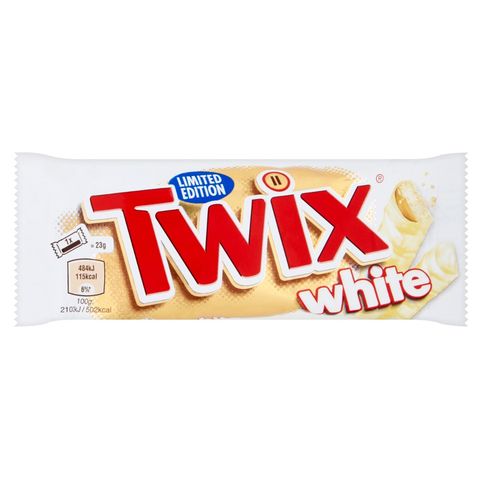 Twix White Biscuit with Caramel in White Chocolate | 46 g
