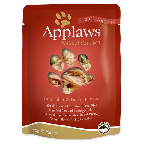 Kapsička Applaws Cat tuňák, krevety | 70 g