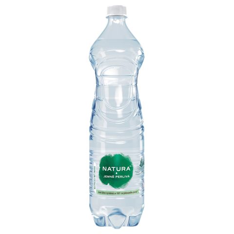 Natura Jemně perlivá pramenitá voda | 1.5 l