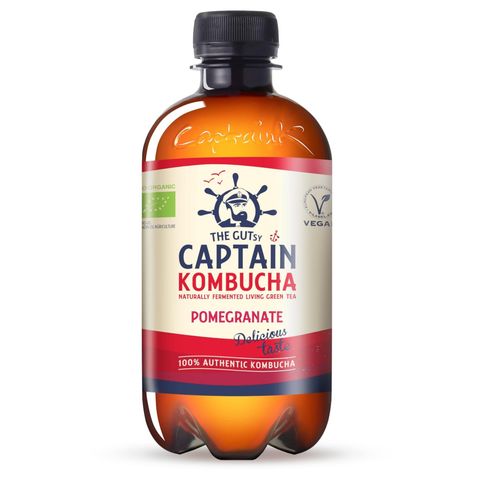 Captain Kombucha granátové jablko | 400 ml