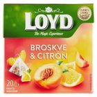 Loyd Peach and Lemon Fruit Tea | 20 x 2 g