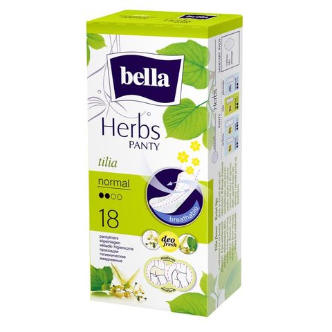 Bella Herbs Tilia slipové vložky | 18 pieces