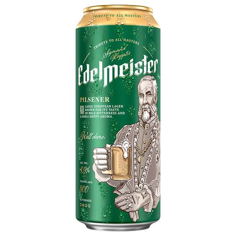 Edelmeister Pilsener Pale Lager Beer | 500 ml